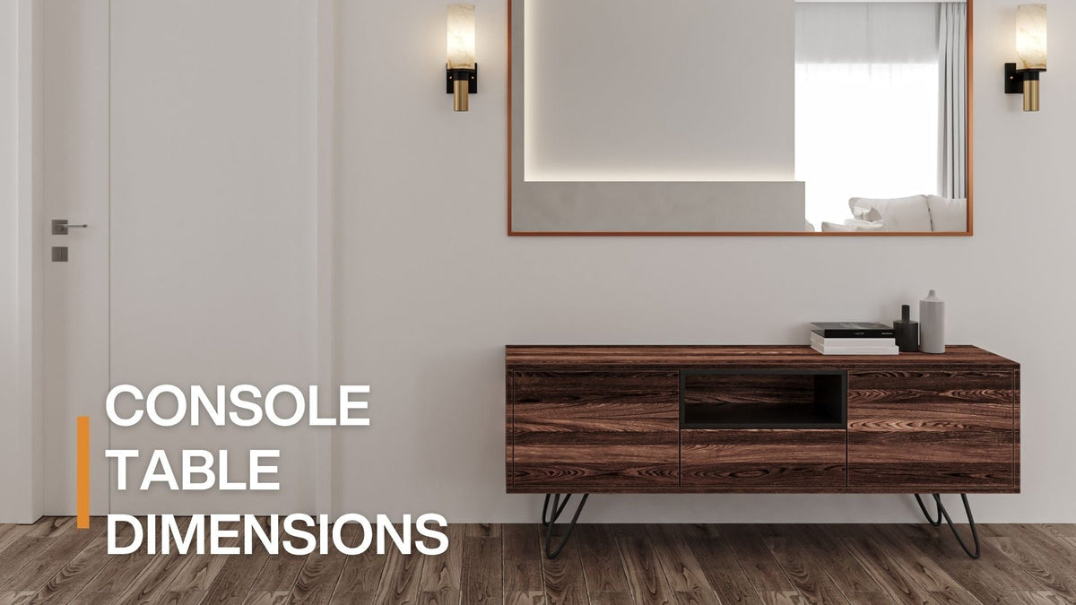console table dimensions