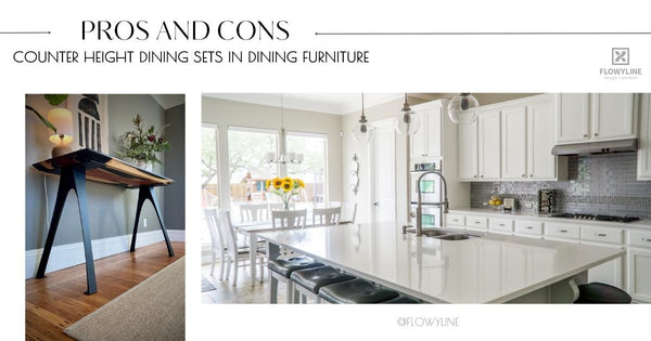 Counter Height Dining Sets: Pros and Cons in Dining Furniture