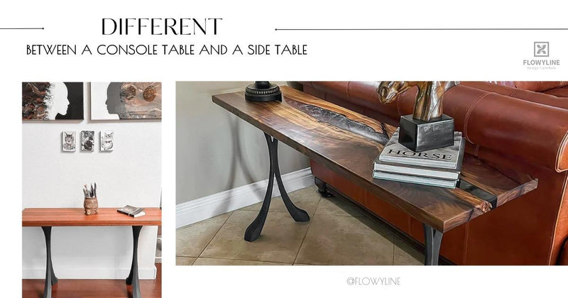 Different Between A Console Table And A Side Table