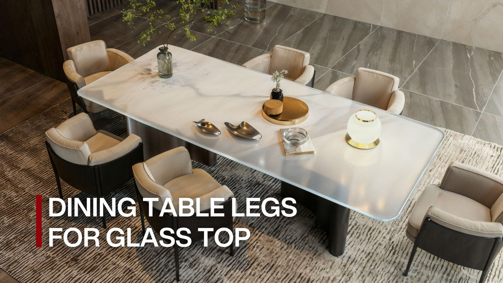 Dining Table Legs for Glass Top
