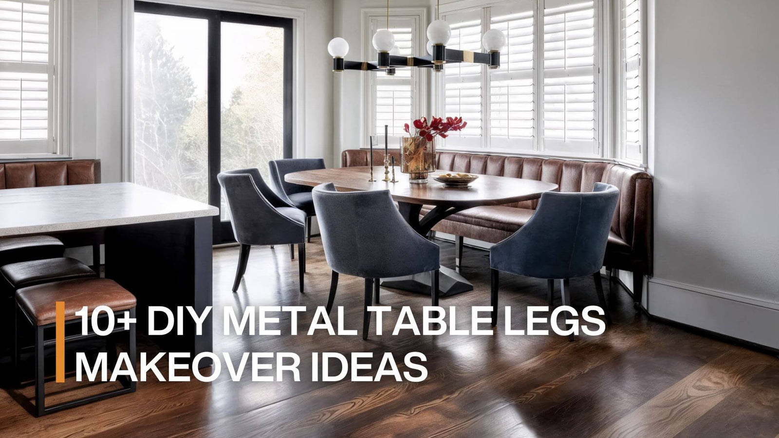 DIY metal table legs makeover ideas