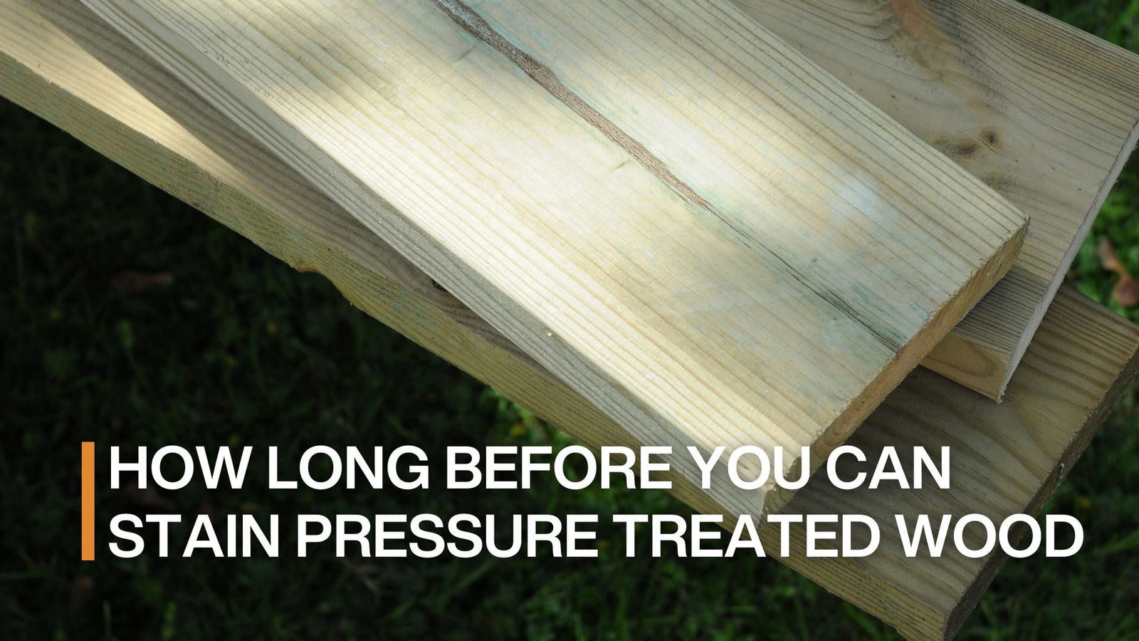 How Long Before You Can Stain Pressure Treated Wood 