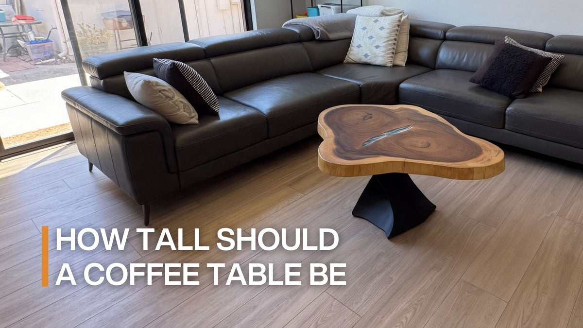 How Tall Should a Coffee Table Be: Sizing Guide