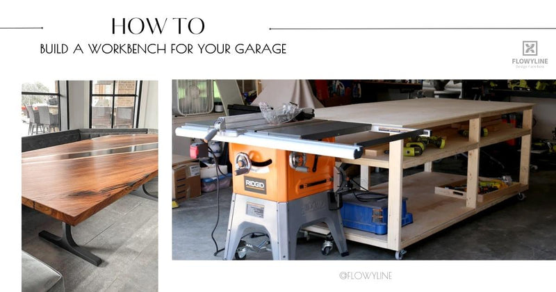 How to Build A Workbench for Your Garage (Super Easy)