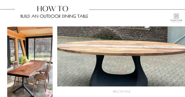 How to Build an Outdoor Dining Table