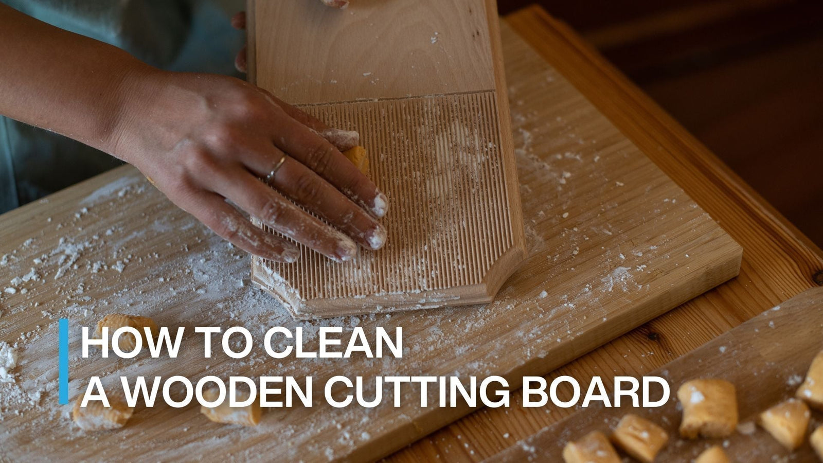 How to Clean a Wooden Cutting Board​