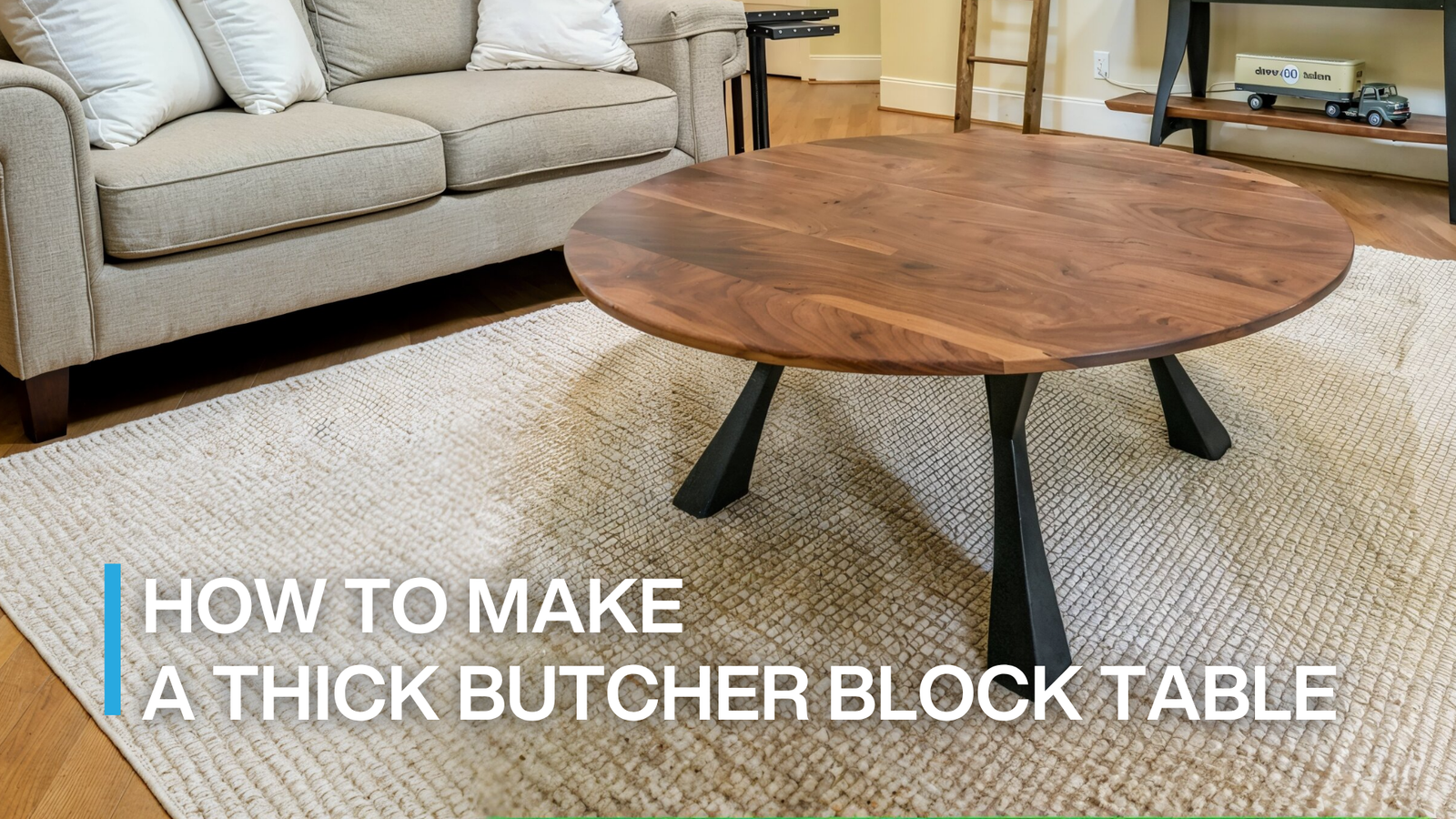 How to Make a Thick Butcher Block Table