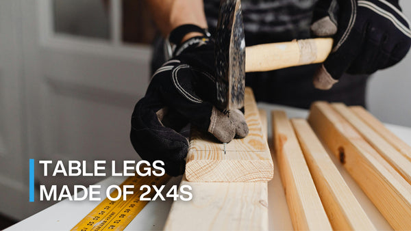 How to Make Table Legs Out of 2x4s