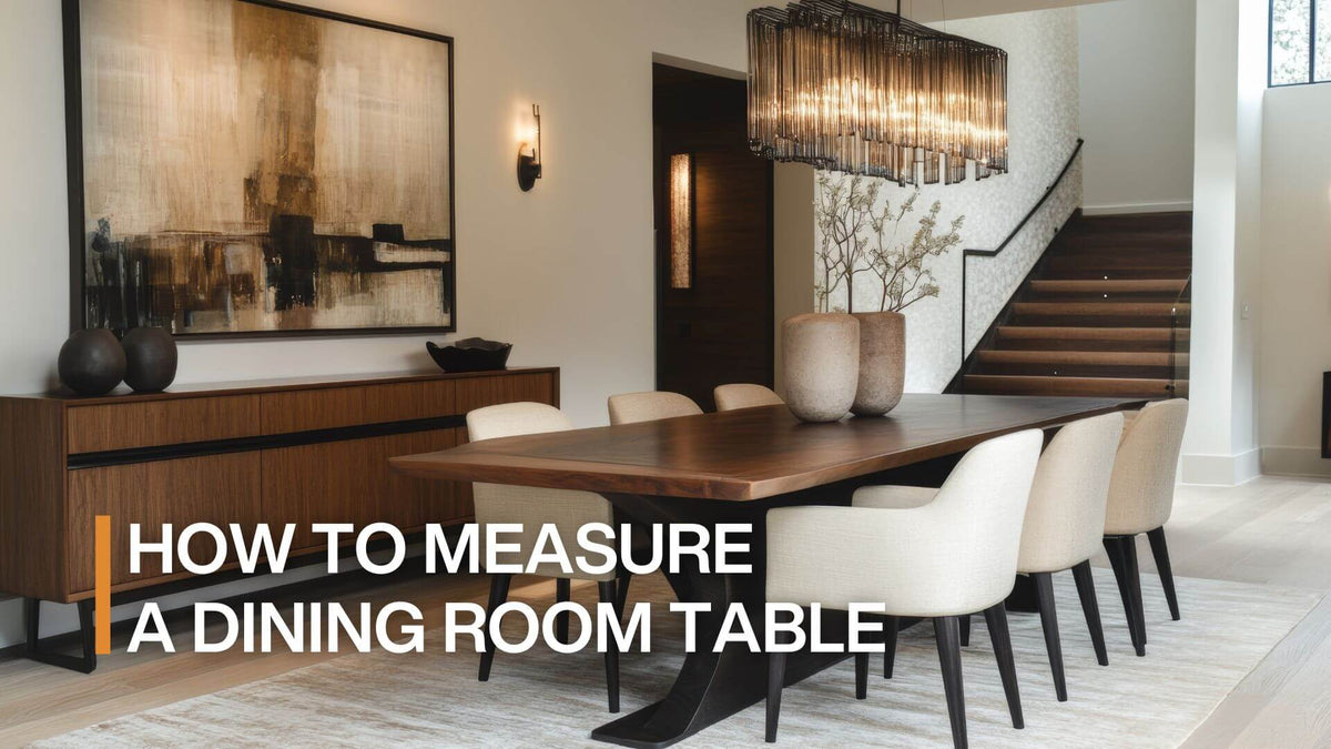 how to measure dining table guide