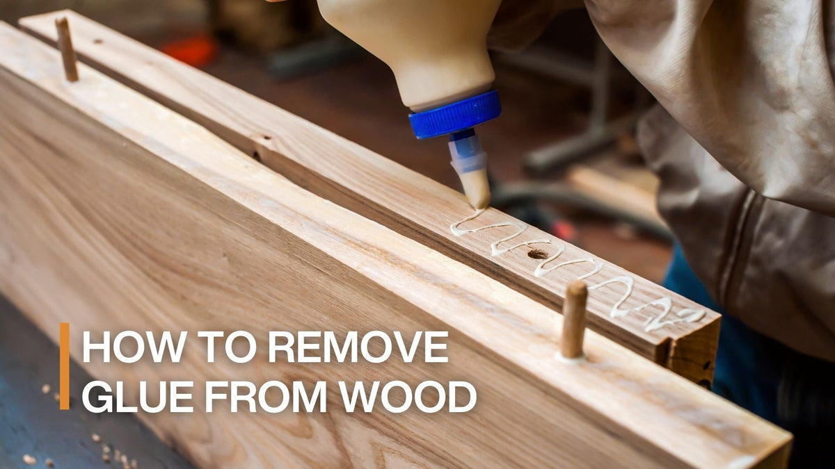 How to Remove Glue from Wood