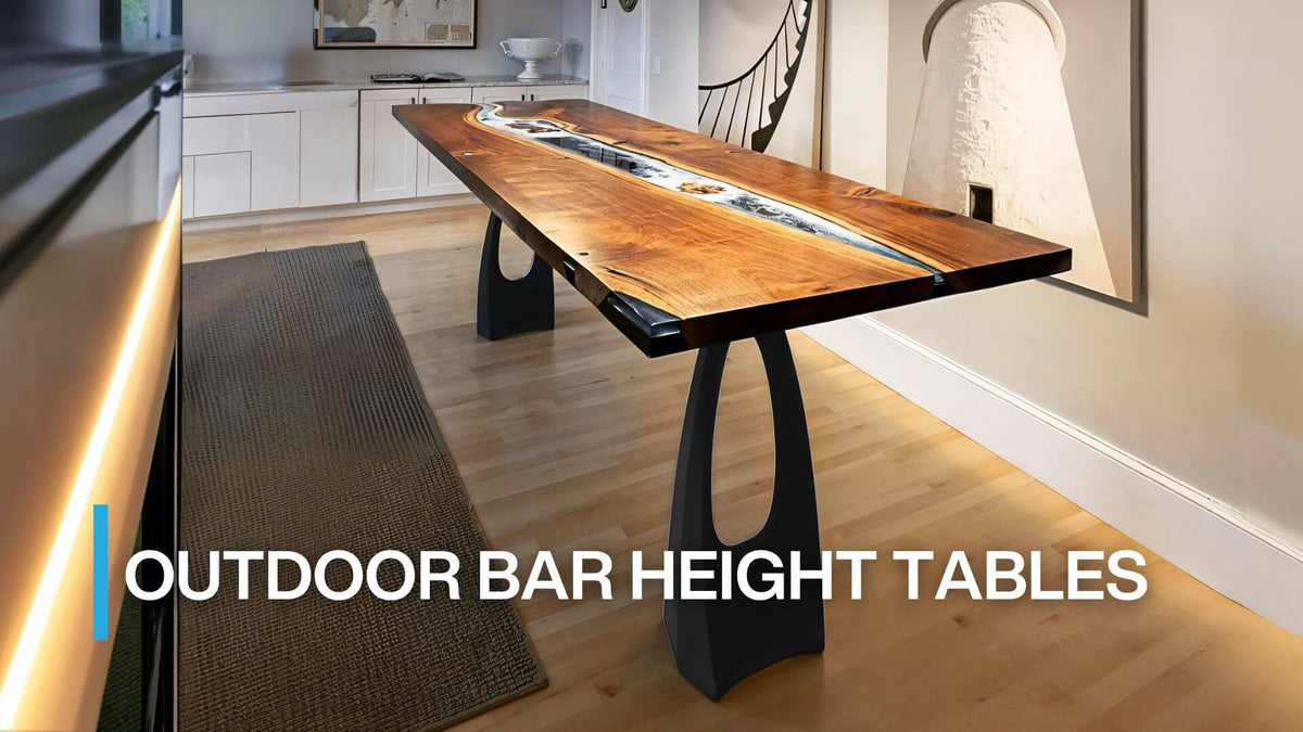 How to choose the perfect outdoor bar height tables for your home