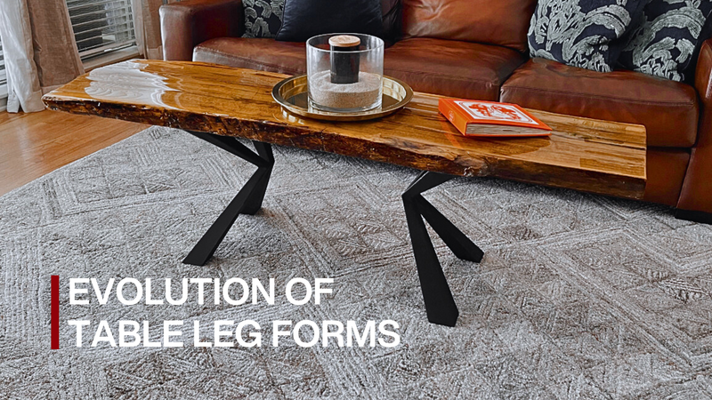 Types of deals coffee table legs