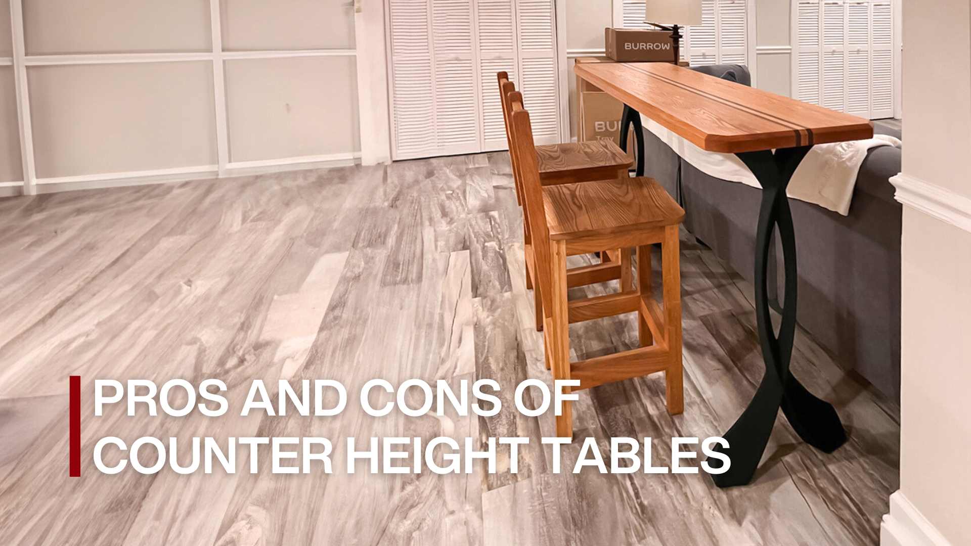 Counter Height Dining Sets: Pros and Cons in Dining Furniture