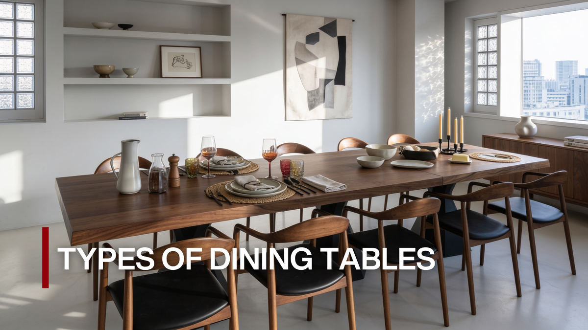types of dining tables