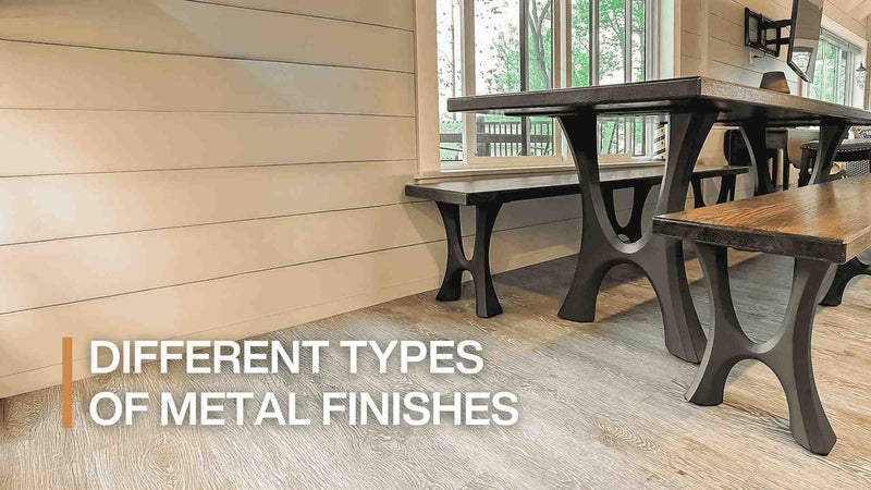 types of metal finishes