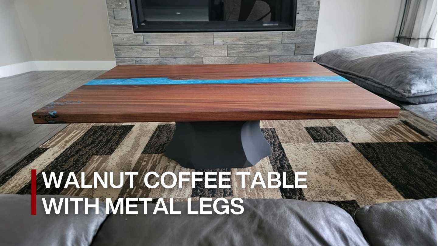 Walnut Coffee Table With Metal Legs: 10 Fancy Designs | Flowyline