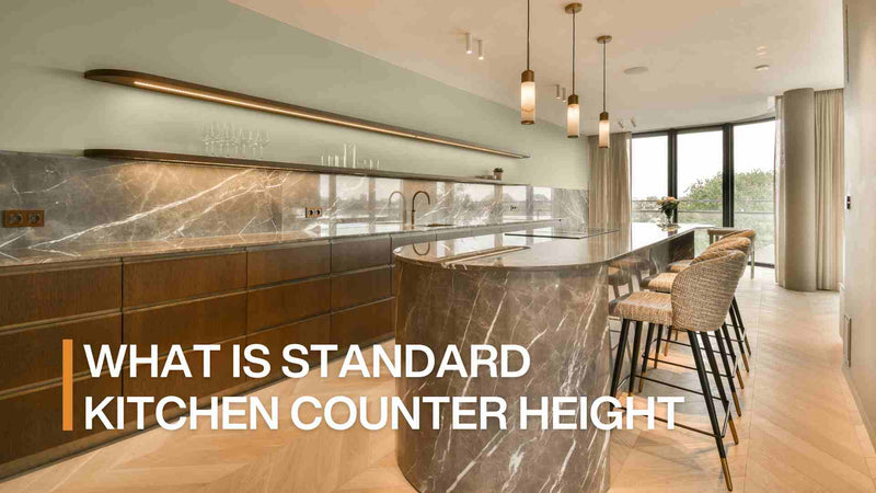 how tall are kitchen counters