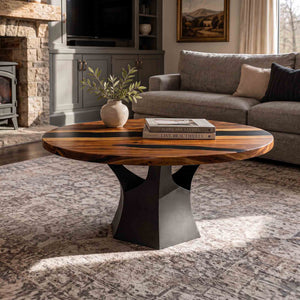 Coffee Table Base 16" H Tree Trunk for Handmade DIY Project - 106G Namu