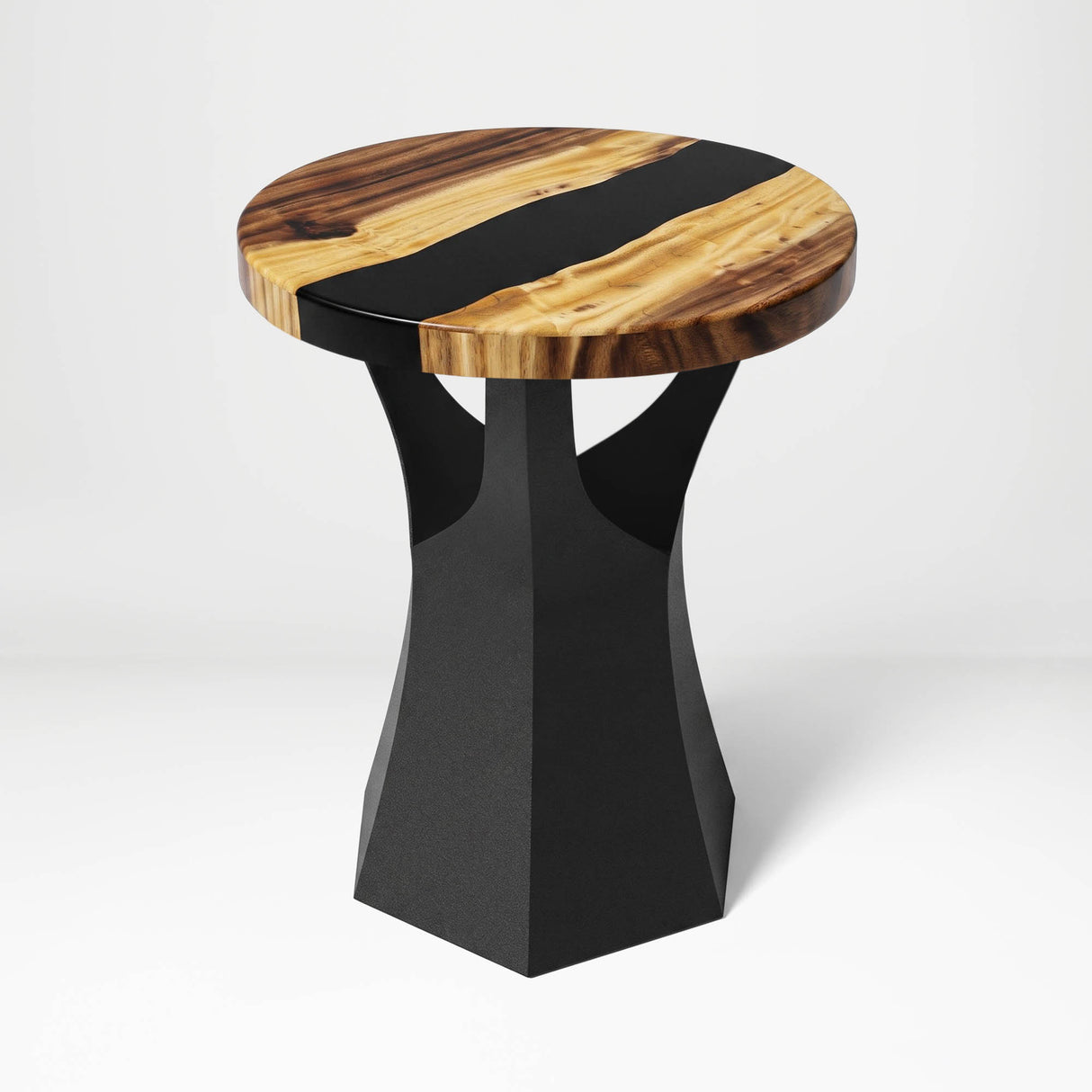 Coffee Table Base 16.1" H Tree Trunk for Modern Round Top - 106S Namu