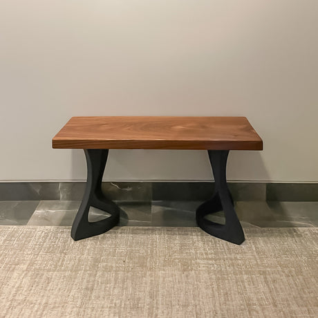 Bench Legs 117 Uzar 16H for Woodworking, Live Edge Tabletop Flowyline Design Coffee Table Base for DIY furniture dining home decor epoxy woodworkbench steel table legs farmhouse outdoor bench metal coffee table round stool legs modern desk small bench charcuterie narrow wood bench modern metal legs for bench
