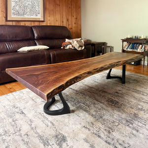Bench Legs 117 Uzar 16H for Woodworking, Live Edge Tabletop Flowyline Design Coffee Table Base for DIY furniture dining home decor epoxy woodworkbench steel table legs farmhouse outdoor bench metal coffee table round stool legs modern desk small bench charcuterie narrow wood bench modern metal legs for bench