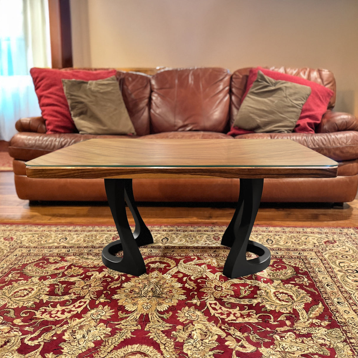Bench Legs 117 Uzar 16H for Woodworking, Live Edge Tabletop Flowyline Design Coffee Table Base for DIY furniture dining home decor epoxy woodworkbench steel table legs farmhouse outdoor bench metal coffee table round stool legs modern desk small bench charcuterie narrow wood bench modern metal legs for bench