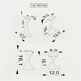 Bench Legs 122 Botas - 16H inch - Set of 2 pcs of FlowyLine Design Coffee Table Base for DIY furniture dining home decor epoxy woodworktable legs steel table bench legs coffee table farmhouse outdoor furniture metal coffee table woodwork industrial narrow wood bench bench for entryway x bench legs