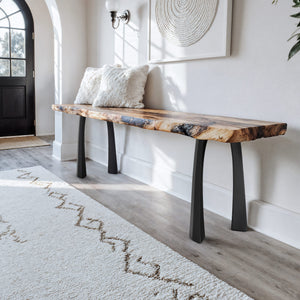 Metal End Table Legs | 234 Nura 20H | Set of 2 Mid-Century Modern Furniture Legs