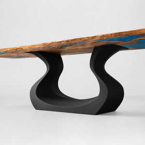Dining Table Base 28" H Furniture Legs for Custom Wood Tops - 301 Uilani