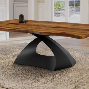 307 Tulipe 28" H Industrial Metal Table Base