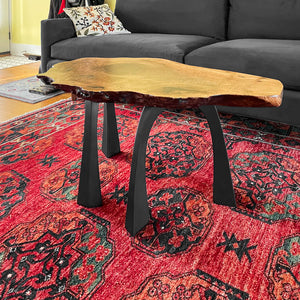 Bench Legs 116 Nura - 11W, 16H inch - Set of 2 pcs of FlowyLine Design Coffee Table Base for DIY furniture dining home decor epoxy woodworkmetal table bench legs furniture coffee table outdoor bench mid century modern pipe shelf unique coffee table End narrow bench metal legs for bench