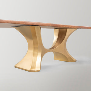 Gold Table Base 310 Hoshi 28H Luxurious Furniture gold metal table legs gold metal legs for dining table metal legs on table gold gold metal dining table legs gold metal legs for table