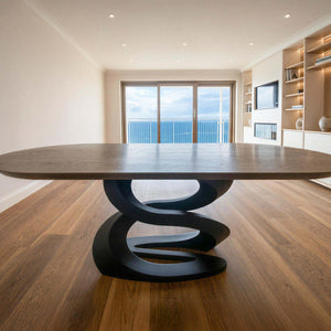 Table Base 28.4" H for Custom Dining Tables and DIY Project - 336 Onda