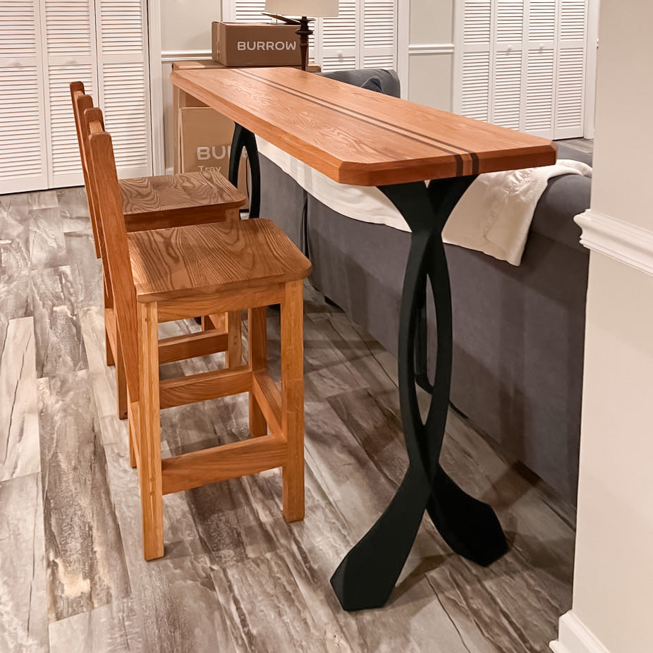 Counter & Bar Table Legs 607 Curva 40.3" H Modern DIY Furniture