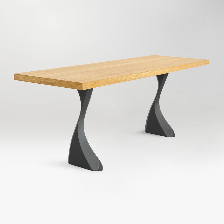 Coffee Table Legs 214 Botas 16H for Live Edge Tabletop | Flowyline Design