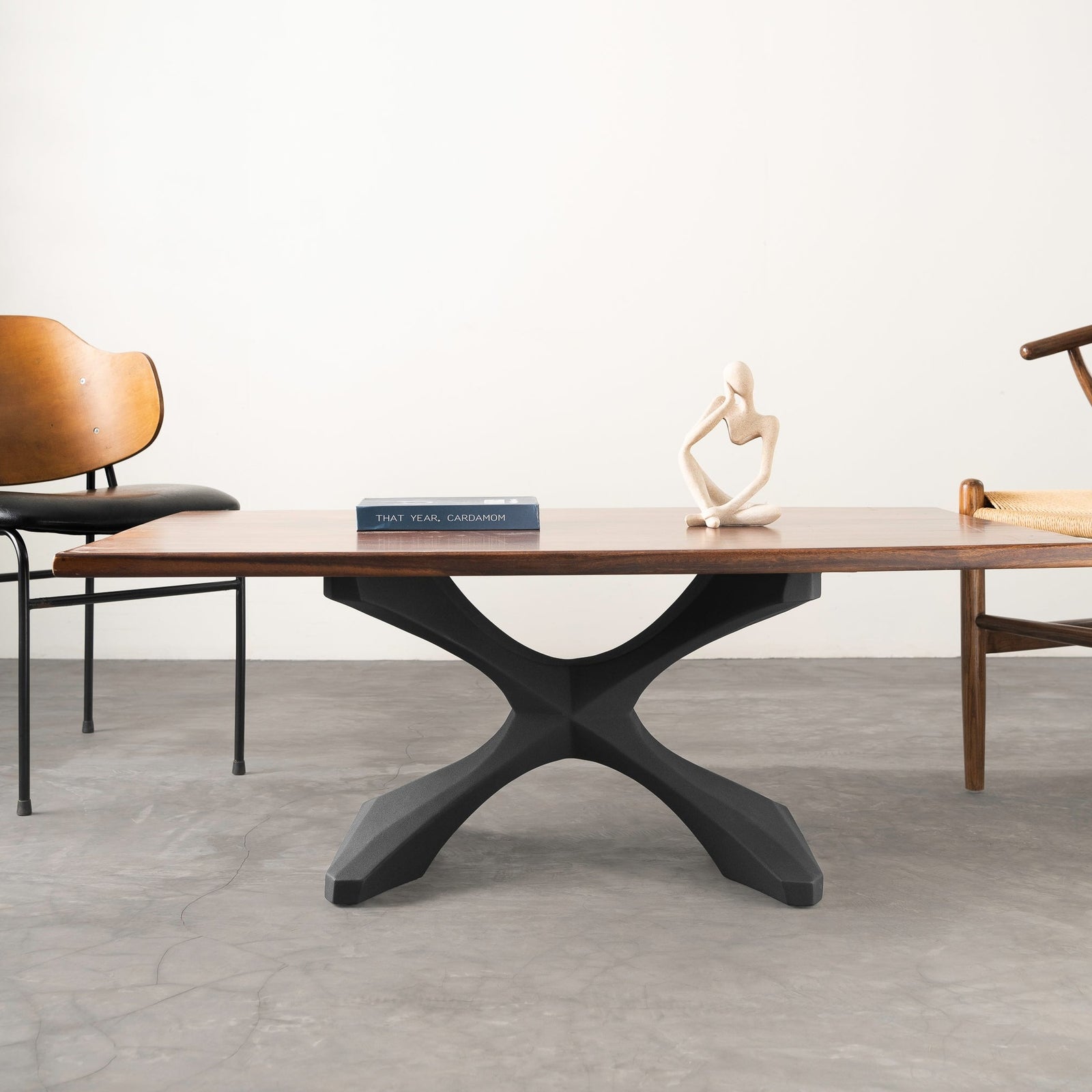 Metal Coffee Table Base 221 Xerxes 16H Metal Furniture | Flowyline Design