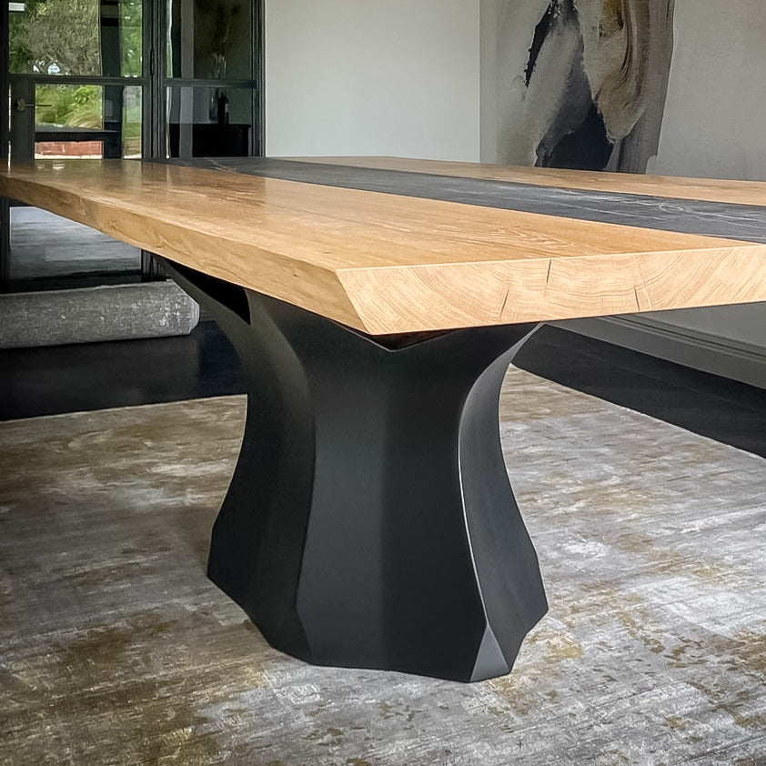 Metal Table Base - 303 Namu - 31, 22, 28H inch round table base farmhouse furniture legs coffee table base dining table base Pedestal table Base base for round table wooden dining table mid century modern home and living industrial and rustic style heavy duty