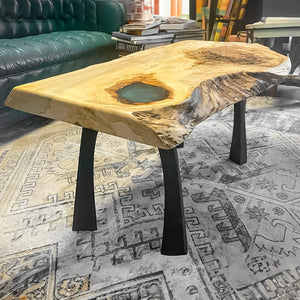 Bench Legs 116 Nura - 11W, 16H inch - Set of 2 pcs of FlowyLine Design Coffee Table Base for DIY furniture dining home decor epoxy woodworkmetal table bench legs furniture coffee table outdoor bench mid century modern pipe shelf unique coffee table End narrow bench metal legs for bench