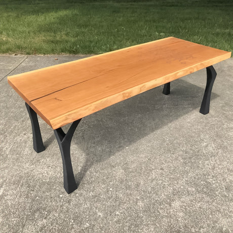 Bench Legs 118 Faras 16H Modern Steel Furniture Flowyline Design Coffee Table Base for DIY furniture dining home decor epoxy woodworkbench legs coffee table outdoor furniture metal Small Coffee Table cabinet legs epoxy mold c channel hair pin legs walnut legs tapered upholstered metal legs for bench