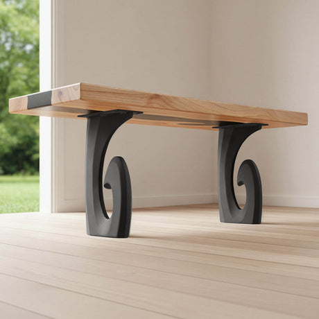 Bench Legs 124 Luma 16H Metal Furniture Ideas bench legs metal bench legs bench legs metal work bench legs table bench legs modern bench legs bench table legs