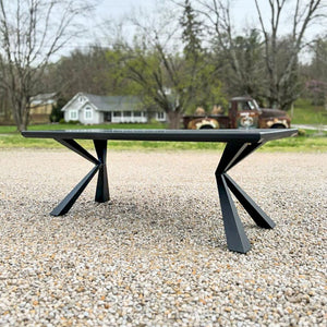 Bench Legs 125 Kheops 16H Modern Metal Furniture metal bench legs bench legs metal work bench legs feedback