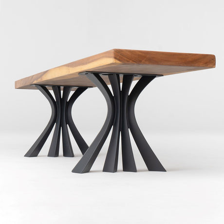 Bench Legs 126 Akro 16H for Live Edge Table Top diy bench legs bench legs diy diy metal bench legs diy wood bench legs diy bench with hairpin legs easy diy bench legs wooden bench legs diy bench legs wood diy legs for bench diy diy hairpin legs bench