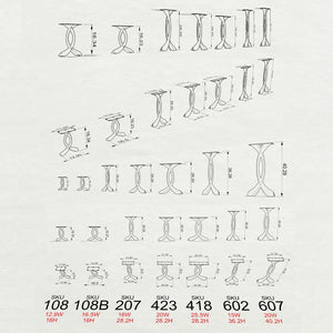 Bench Legs Curva for Modern Wooden Tabletop bench legs metal bench legs bench legs metal work bench legs