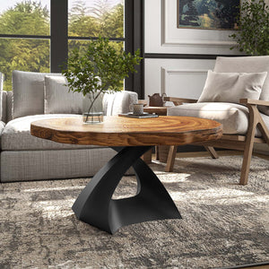 Coffee Table Base 121B Tulipe H Contemporary Style Flowyline