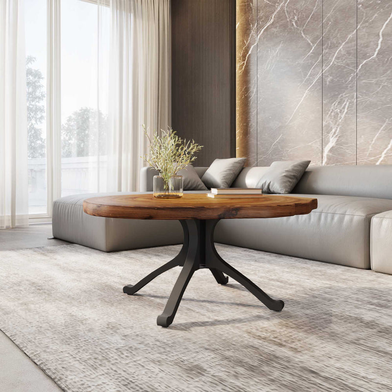 Coffee Table Base 228B Wishbone 16H Metal Furniture for Round Table Top table base metal table base dining table base table base only round table base round table base only