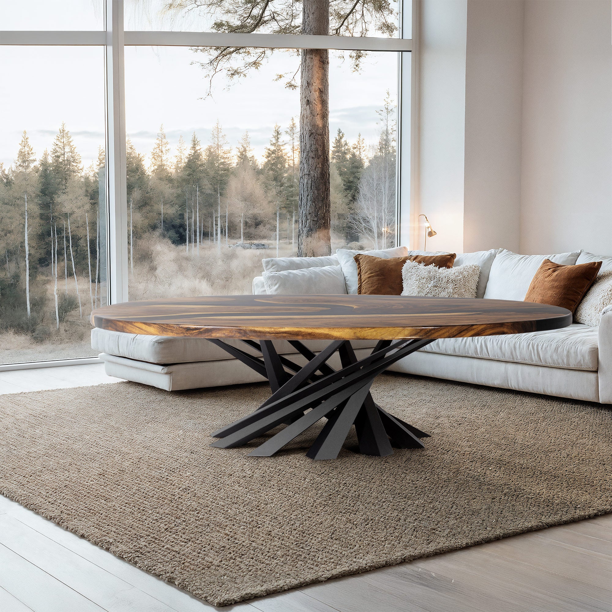 Industrial Coffee Table Base 16