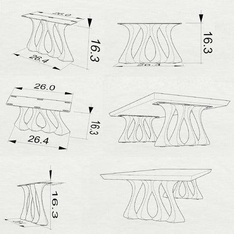 Coffee Table Legs 202 Radix 16H for Live Edge Tabletop metal legs coffee table coffee table iron legs coffee table black metal legs metal legs for a coffee table coffee table steel legs round coffee table metal legs