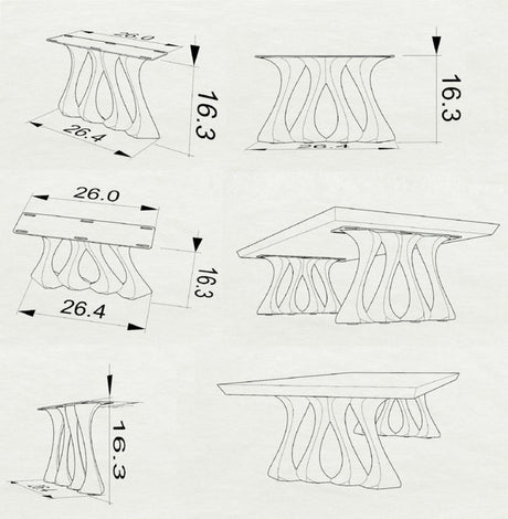 Coffee Table Legs 202 Radix 16H for Live Edge Tabletop metal legs coffee table coffee table iron legs coffee table black metal legs metal legs for a coffee table coffee table steel legs round coffee table metal legs