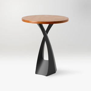 Counter Table Base 614 Tulipe 34H Mid-Century Modern Style DIY metal table furniture legs console side table legs desk legs counter table metal table base side table steel dining table handmade furniture flowyline design bar table round counter height table