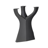 black metal table leg